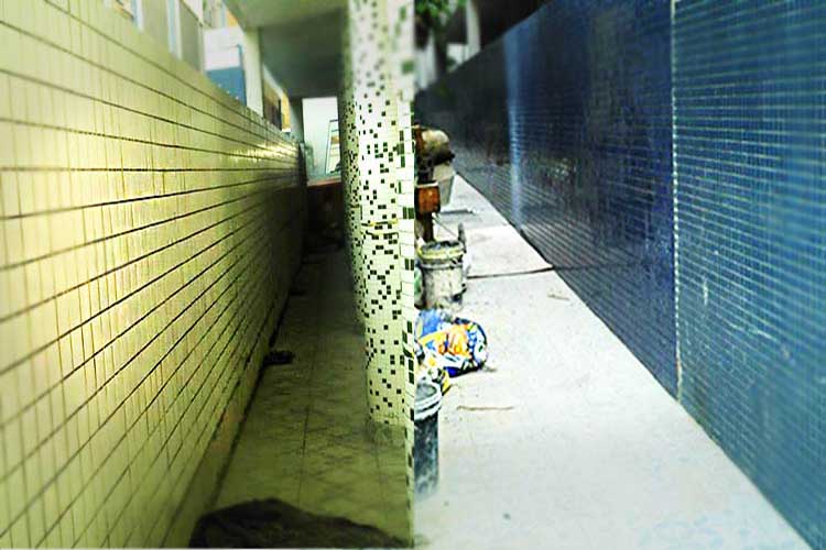 Construção de muro